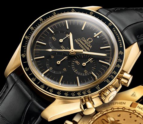 omega speedmaster moon gold|Omega Speedmaster moonwatch lowest price.